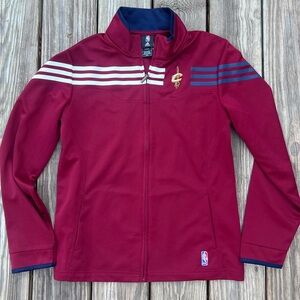 adidas cleveland cavaliers | women’s size medium full zip track jacket